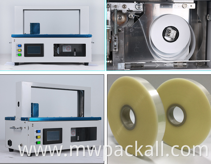 Bundle wrapping machine Mini small money / paper and opp banding machine for 20 mm and 30 mm width